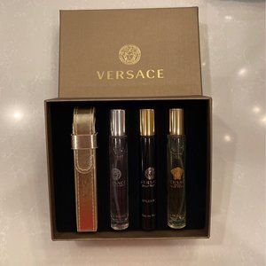 Versace Eau de Toilette set of 3 travel spray set - New in Box